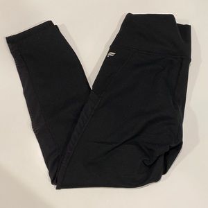 Fabletics Power Hold Leggings Women's Size Small High Waisted Mesh Side Black